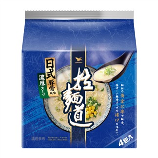 拉麵道 日式豚骨風味 袋麵 (4入)