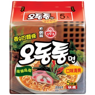 韓國不倒翁(OTTOGI)海鮮風味烏龍拉麵 5入