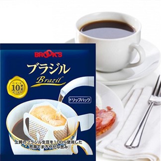 日本布魯克斯 巴西極品咖啡(濾泡式) (6入裝)