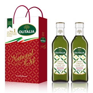 【Olitalia奧利塔】超值特級初榨橄欖油禮盒組( 500 ml x 6 瓶)