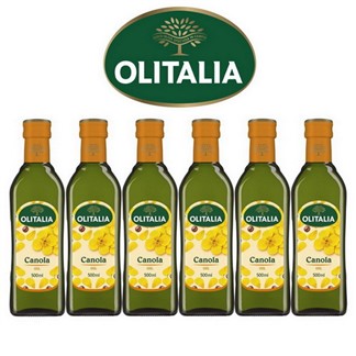 Olitalia奧利塔頂級芥花油禮盒組(500mlx6瓶)