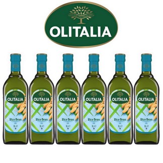 【Olitalia奧利塔】超值玄米油禮盒組(1000mlx 6 瓶)