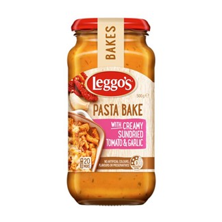 [立格仕Leggo's]義大利焗麵醬(日曬番茄及大蒜)(500g)