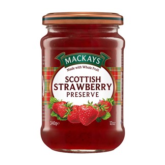 【Mackays】蘇格蘭梅凱草莓果醬 340g(最短效期:2025.01.10)