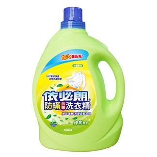 依必朗_防蹣抗菌洗衣精-綠茶香氛4000g