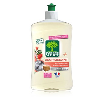 法國綠活維濃縮洗碗精-黑肥皂葡萄柚500ML