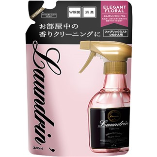 日本Laundrin'(朗德林)香水系列芳香噴霧補充包-典雅花香320ml