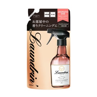*日本Laundrin'朗德林香水系列芳香噴霧補充包-木質花香320ml