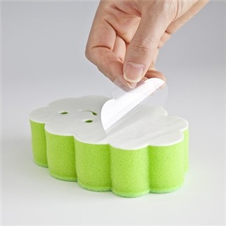 【特惠組】日本製造AISEN黏貼式海綿刷 5款式(6包裝)