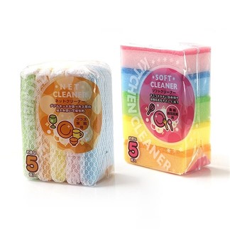 日本AISEN海綿刷2款4包特惠組