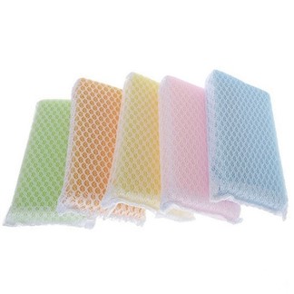 日本AISEN清潔刷具特惠組(兩用式硬質刷+5色網層海綿刷)