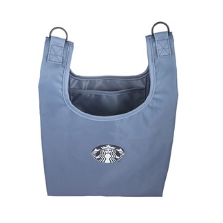 [星巴克]品牌提背袋-藍色