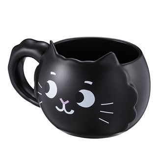 [星巴克]黑貓餅乾臉馬克杯