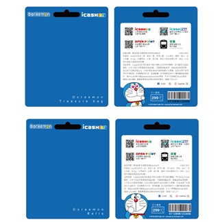哆啦A夢-百寶袋 鈴鐺 收納包套卡icash2.0(含運費)