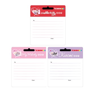 三麗鷗皮革零錢包 Hello Kitty 美樂蒂 庫洛米 3入套卡 (含運費)