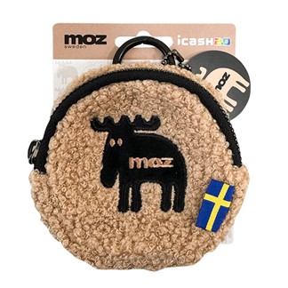 moz瑞典駝鹿-絨布零錢包 icash2.0 (含運費)